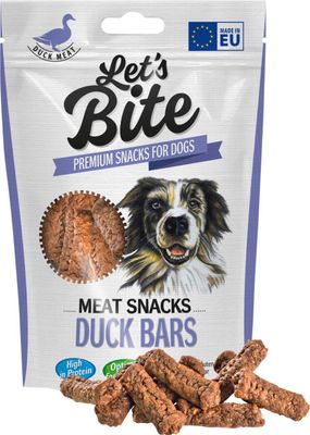 Lets Bite Meat Snacks. Ankstänger 80g x12