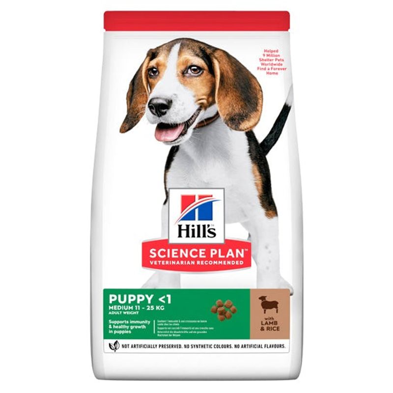 Hill's Puppy Medium Lamb&Rice 12kg