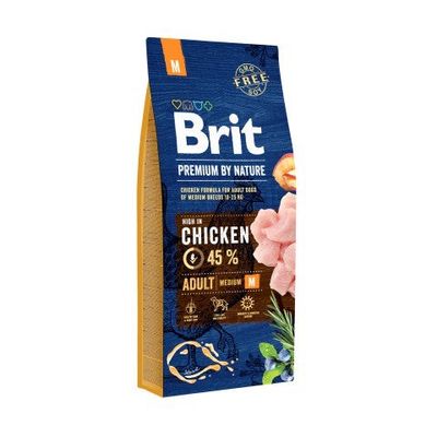 Brit PbN Adult M medelst.vuxna 15kg