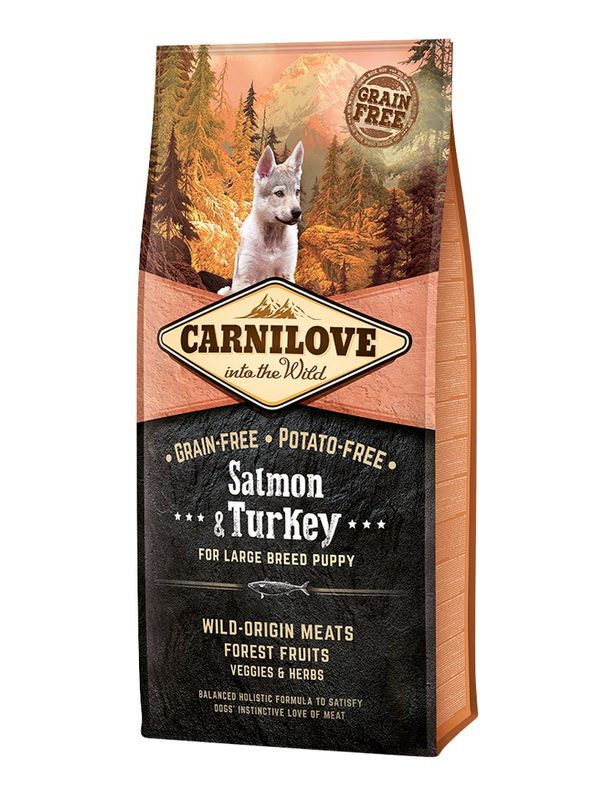 Carnilove Salmon-Turkey LB Puppy (12 kg)