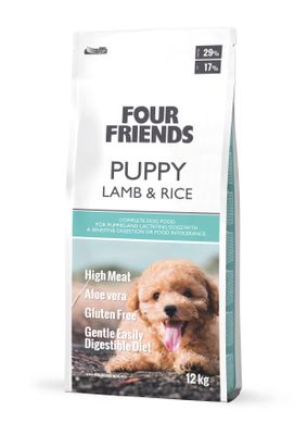 Fourfriends Dog Puppy Lamb & Rice (12 kg)