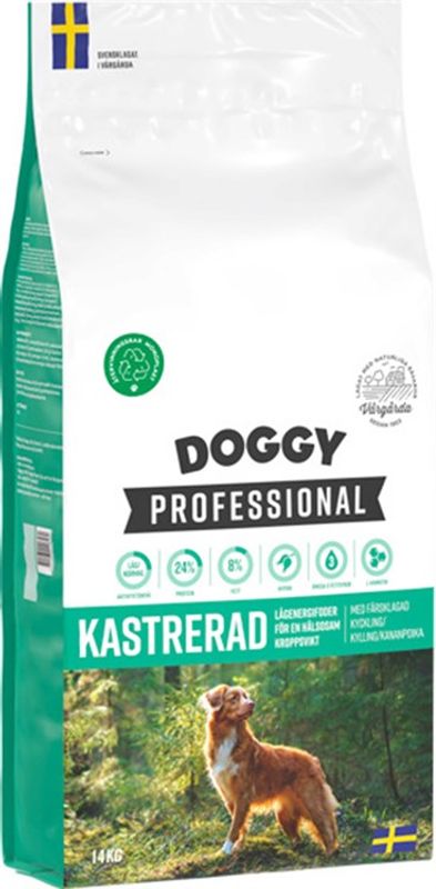 Doggy Professional Kastrerad 14 kg