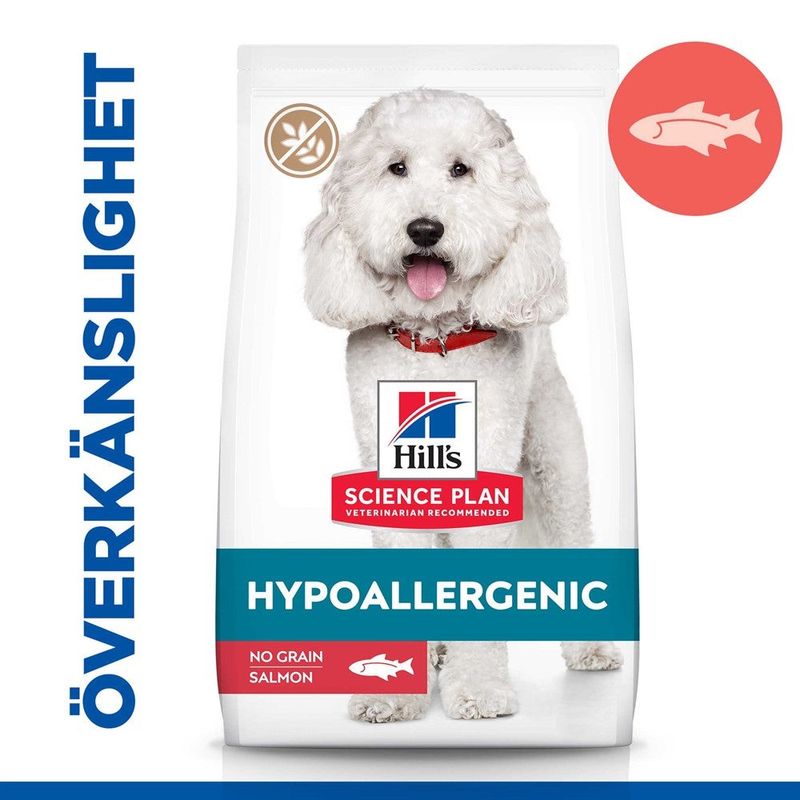 Hill's Canine Adult Hypoallergenic Medium Salmon 14kg