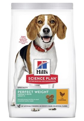 Hill's Canine Adult Perfect Weight Medium Chicken 12kg