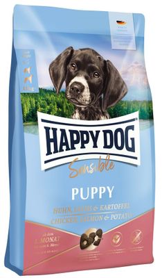 HappyDog Sens. Puppy Salmon & Potato  4 kg