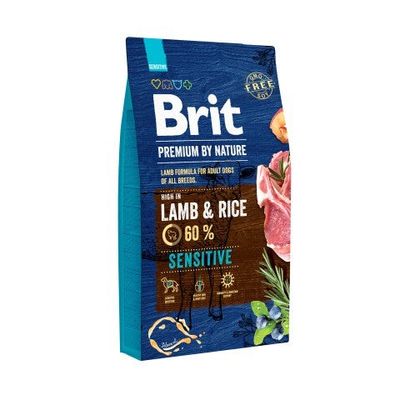 Brit PbN Sensit.lamm f.känsliga 8kg