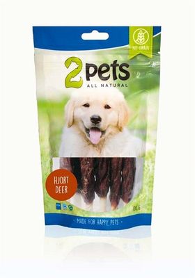 2pets Tuggpinne m hjort 12cm 6-pack, 70g x10