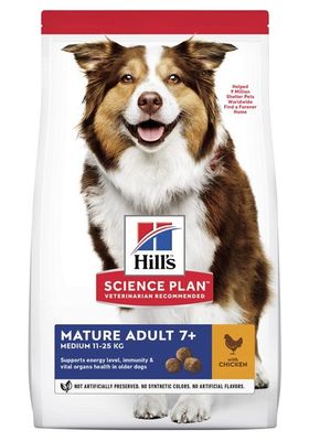 Hill's Canine Mature Medium Chicken 14kg