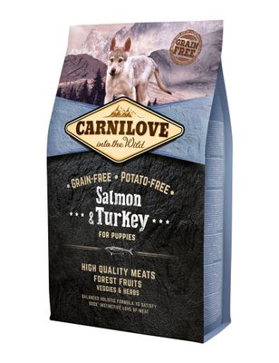 Carnilove Salmon-Turkey - Puppy (4 kg)