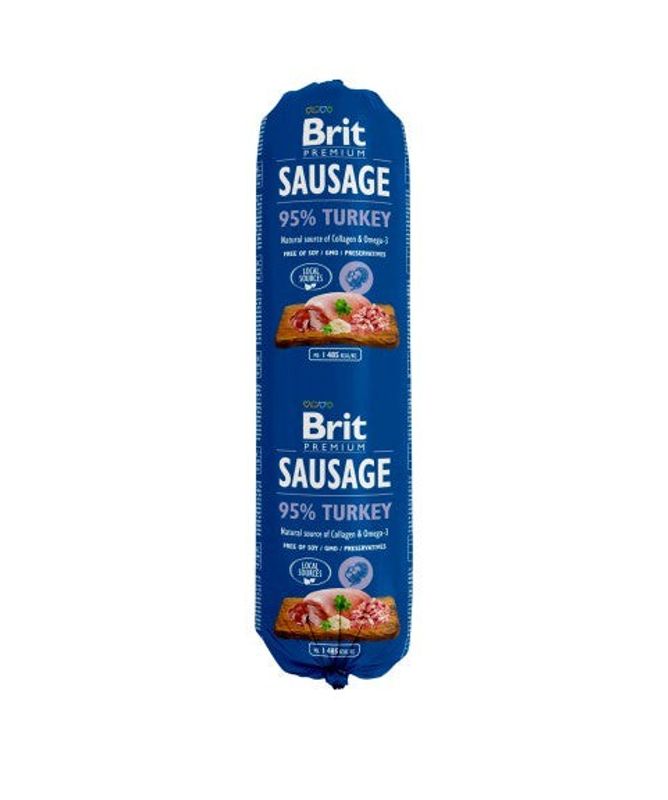 Brit Premium Korv kalkon 800 g