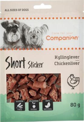 Companion short liver sticks 1,5cm 50g x12