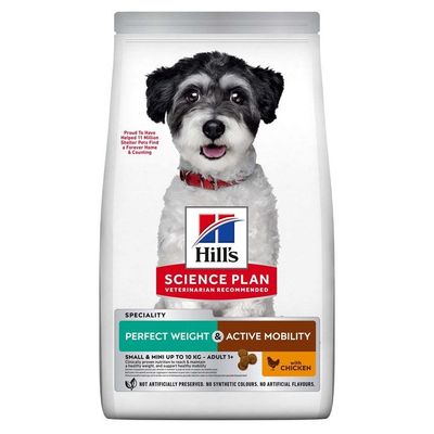 Hill's Canine Adult Perfect Weight & Active Mob. S&M Chicken 6kg