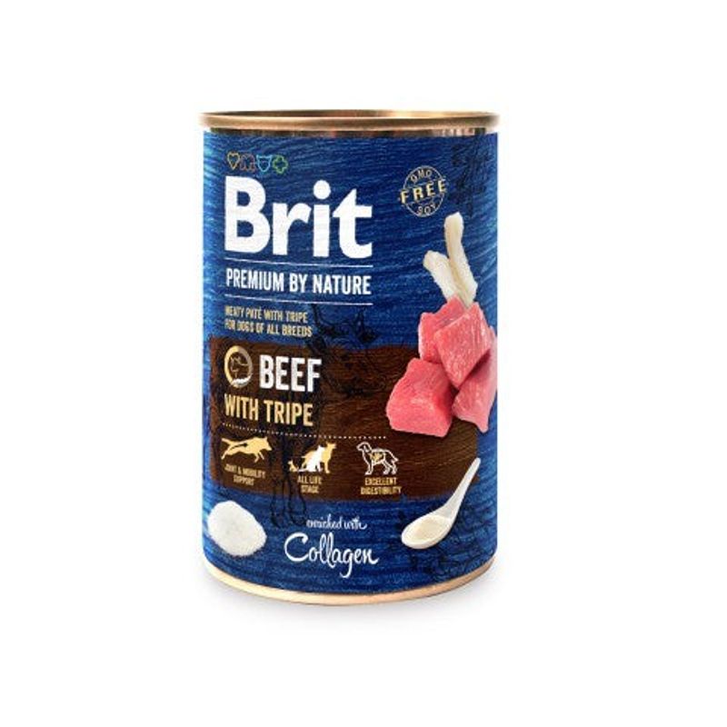 Brit Premium by Nature Beef with Tripes 400 g