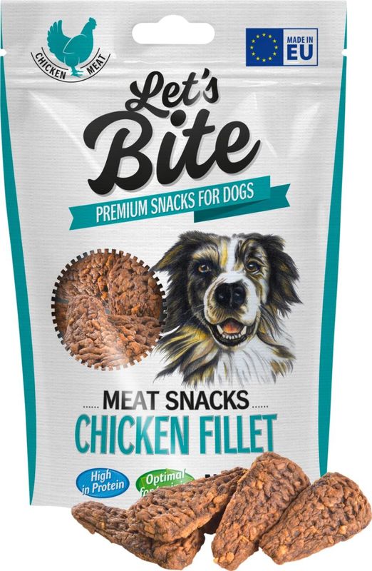 Lets Bite Meat Snacks. Kycklingfilé