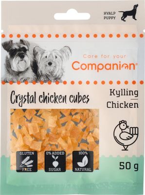 Companion mini Chicken cubes for puppy 50g x12