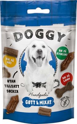 Doggy Hundgodis Gott och Mixat 60 g