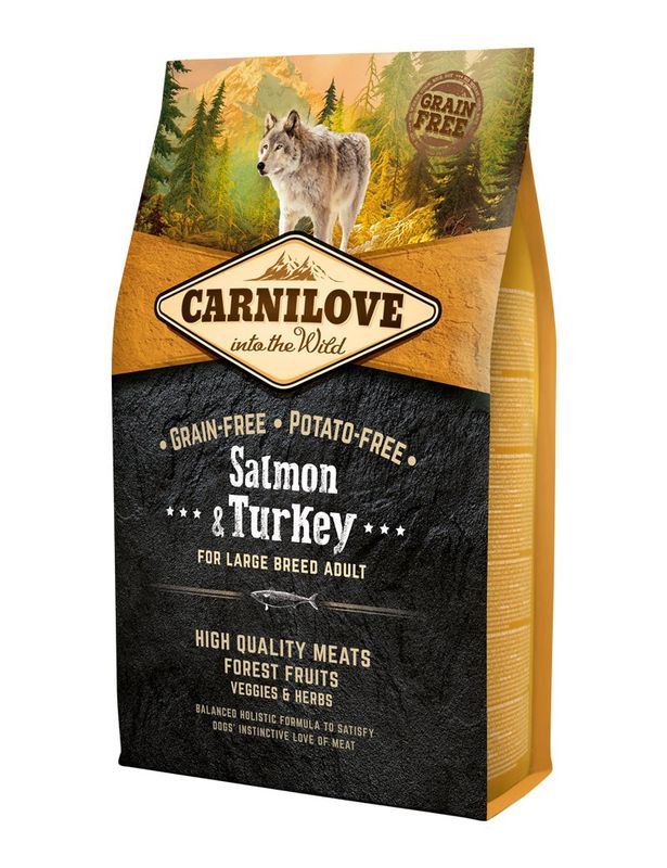 Carnilove Salmon-Turkey - LB Adult (4 kg)\