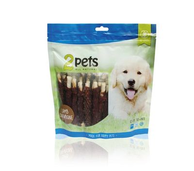 2pets Tuggpinne m lamm 12cm 30-pack, 400g x10