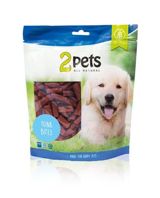 2pets Dogsnack Tuna Bites, 400 g x5