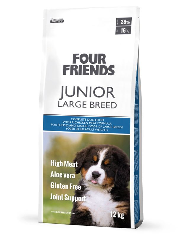 Fourfriends Dog Junior Large Breed 12kg