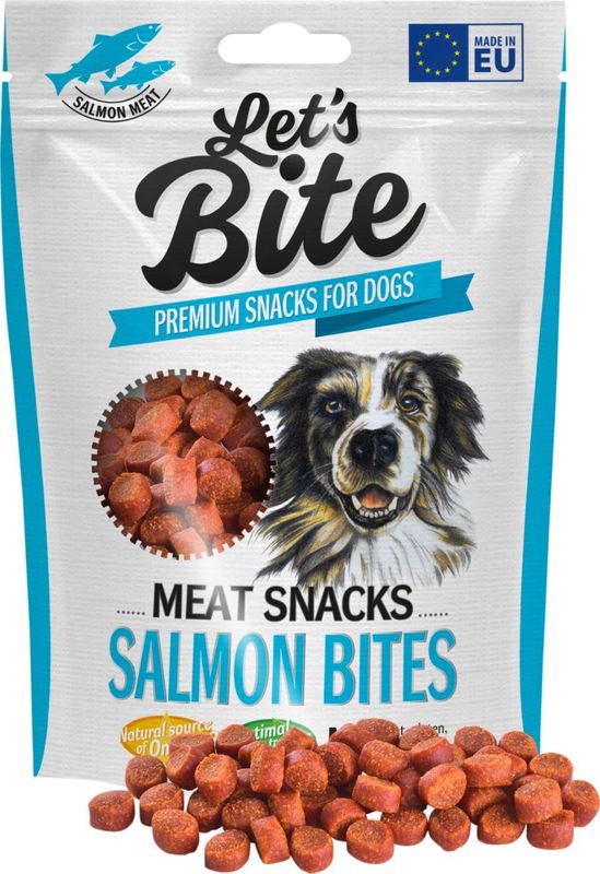 Lets Bite Meat Snacks, Laxbitar 150g x10