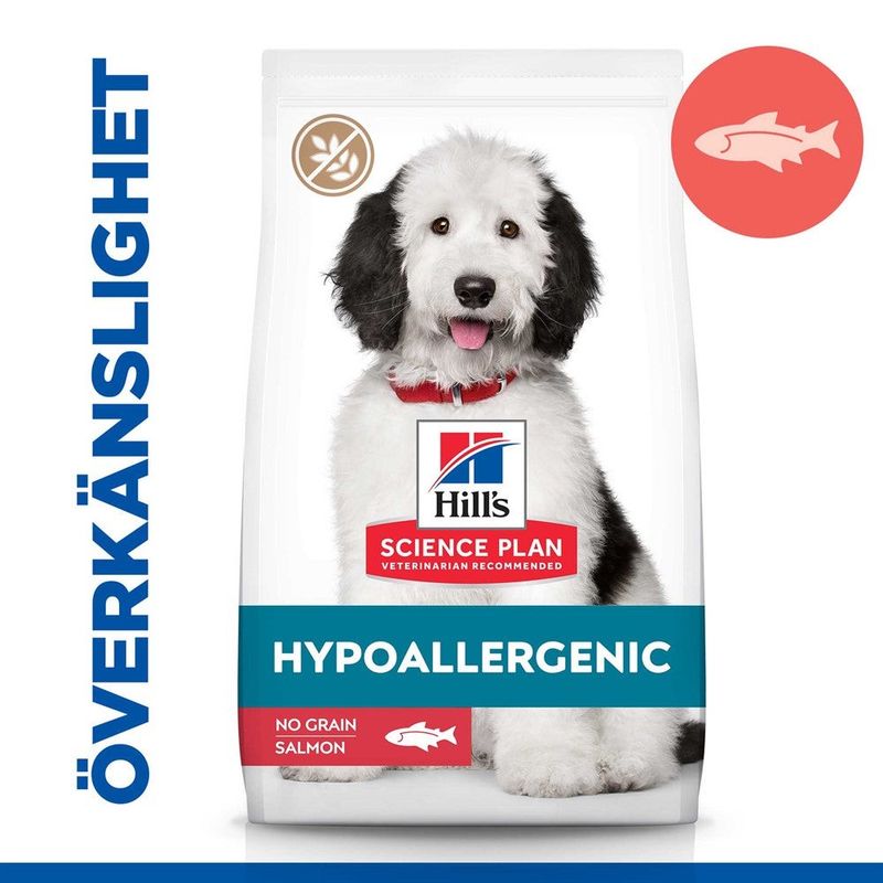 Hill's Canine Adult Hypoallergenic Large Breed Salmon 12kg