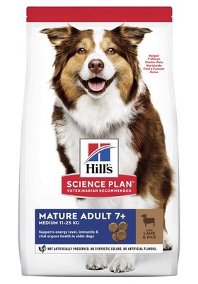 Hill's Canine Mature Medium Lamb&Rice 14kg