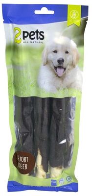 2pets Tuggrulle m hjort 28cm 3-pack, 250g x6