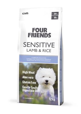 Fourfriends Dog Sensitive Lamb & Rice 12 kg