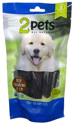 2pets Tuggrulle m hjort 17cm 3-pack, 140g x6