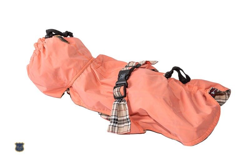 G&E Dog Trenchcoat Peach