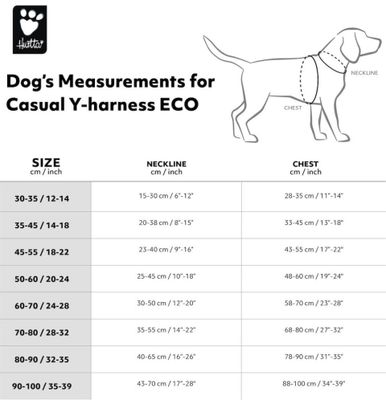 Hurtta ECO Casual Y-hundsele