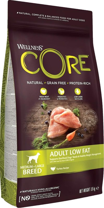 CORE Low Fat Adult Medium/Large Breed