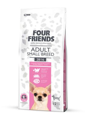 Fourfriends Dog Adult Small Breed 12 kg