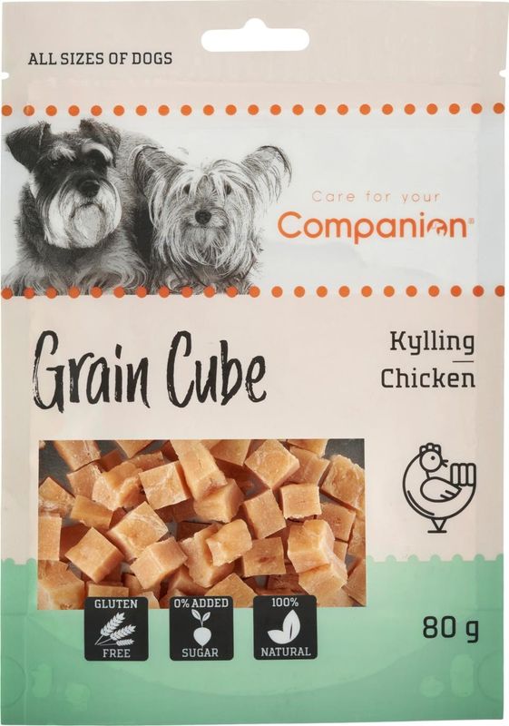 Companion Grain Cube Kyckling 100g x18