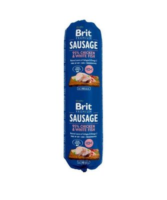 Brit Premium Korv kyckling-vit fisk 800 g