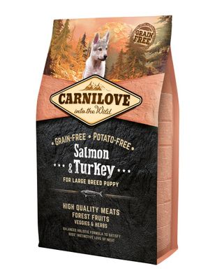 Carnilove Salmon-Turkey - LB Puppy (4 kg)