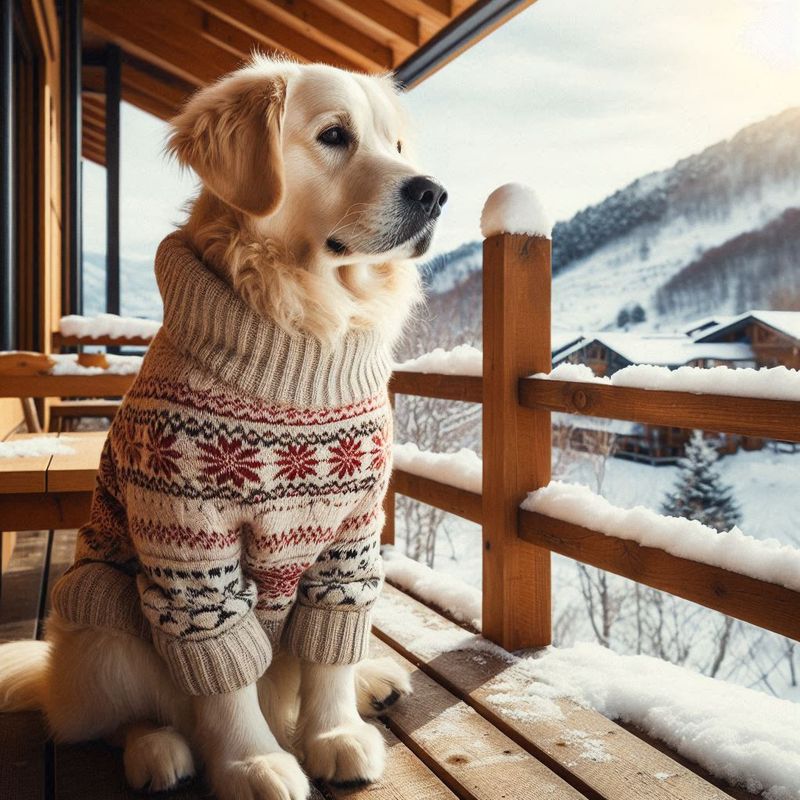 Stickade hundtröjor – håll din hund varm och snygg i vinter