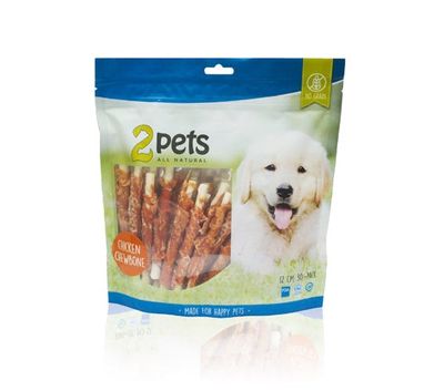 2pets Tuggpinne m kycklingfilé 12cm 30-pack, 400g x10