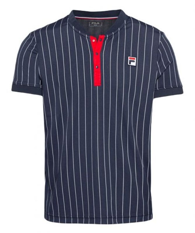 Fila Stripes Button Blå