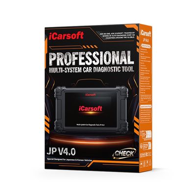 iCarsoft JP V4.0 – Avancerad felkodsläsare för Japanska märken | Trådlös med 5” touchskärm