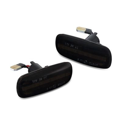 Dynamisk blinkers tonad lins till Audi A2 A3 A4 A6 A8