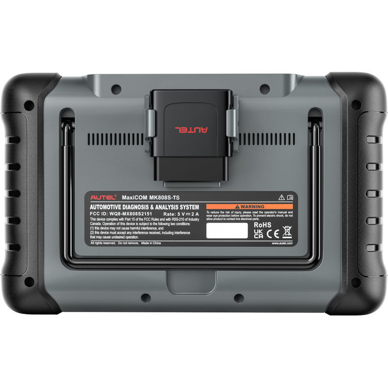 Autel MaxiCOM MK808S-TS – Diagnosverktyg med TPMS, Bi-Direktionell Styrning och Full Systemdiagnostik