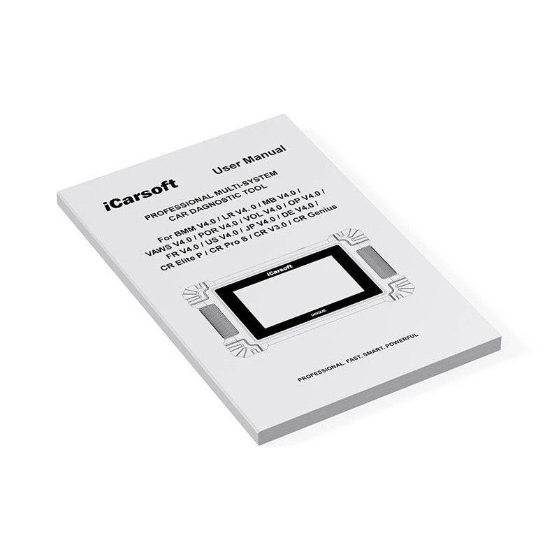 iCarsoft JP V4.0 – Avancerad felkodsläsare för Japanska märken | Trådlös med 5” touchskärm