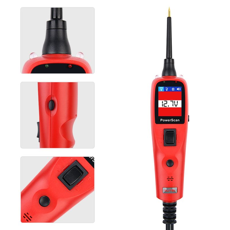Autel PowerScan PS100 – Professionell kretsprovare och elektrisk diagnostester för 12V/24V fordon