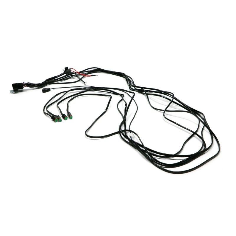 Ledningssats för Extraljus Arbetsljus med 4 DTKontakt