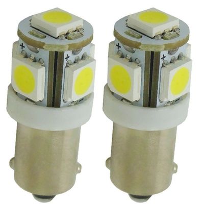 Led Diodlampa H6W BAX9s 5 SMD