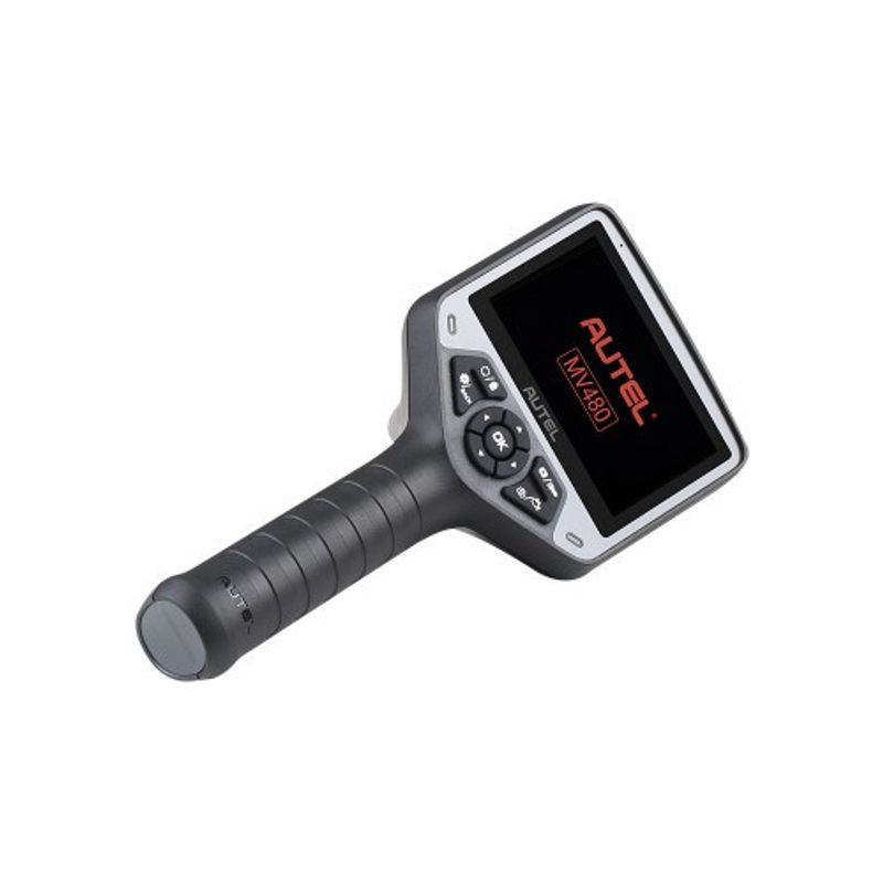 Autel MaxiVideo MV480 Inspektionskamera – HD Videoskop med Dubbelkamera, 1080P, 4,1" Skärm och 1 m Flexibel Kabel