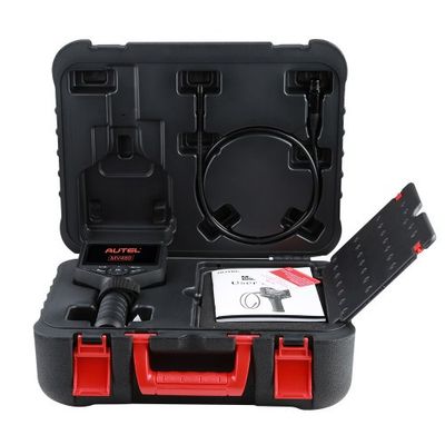 Autel MaxiVideo MV480 Inspektionskamera – HD Videoskop med Dubbelkamera, 1080P, 4,1" Skärm och 1 m Flexibel Kabel