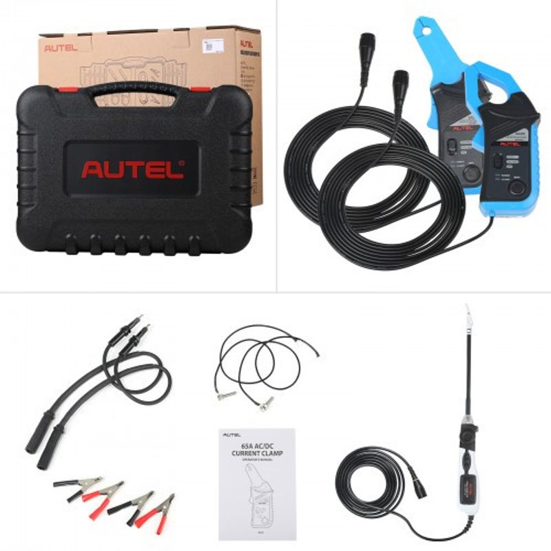 Autel MaxiSys MSOAK Oscilloscope Accessory Kit – Tillbehörssats för MP408 & MaxiSys Ultra med strömtänger, COP-prob och HT-testkablar